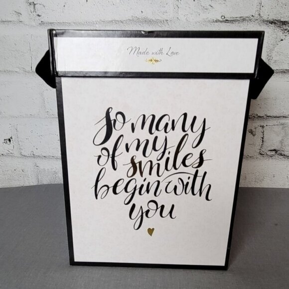 Always & Forever White Rose Flower Bear Gift Box 10” Romantic Decor - Picture 7 of 7